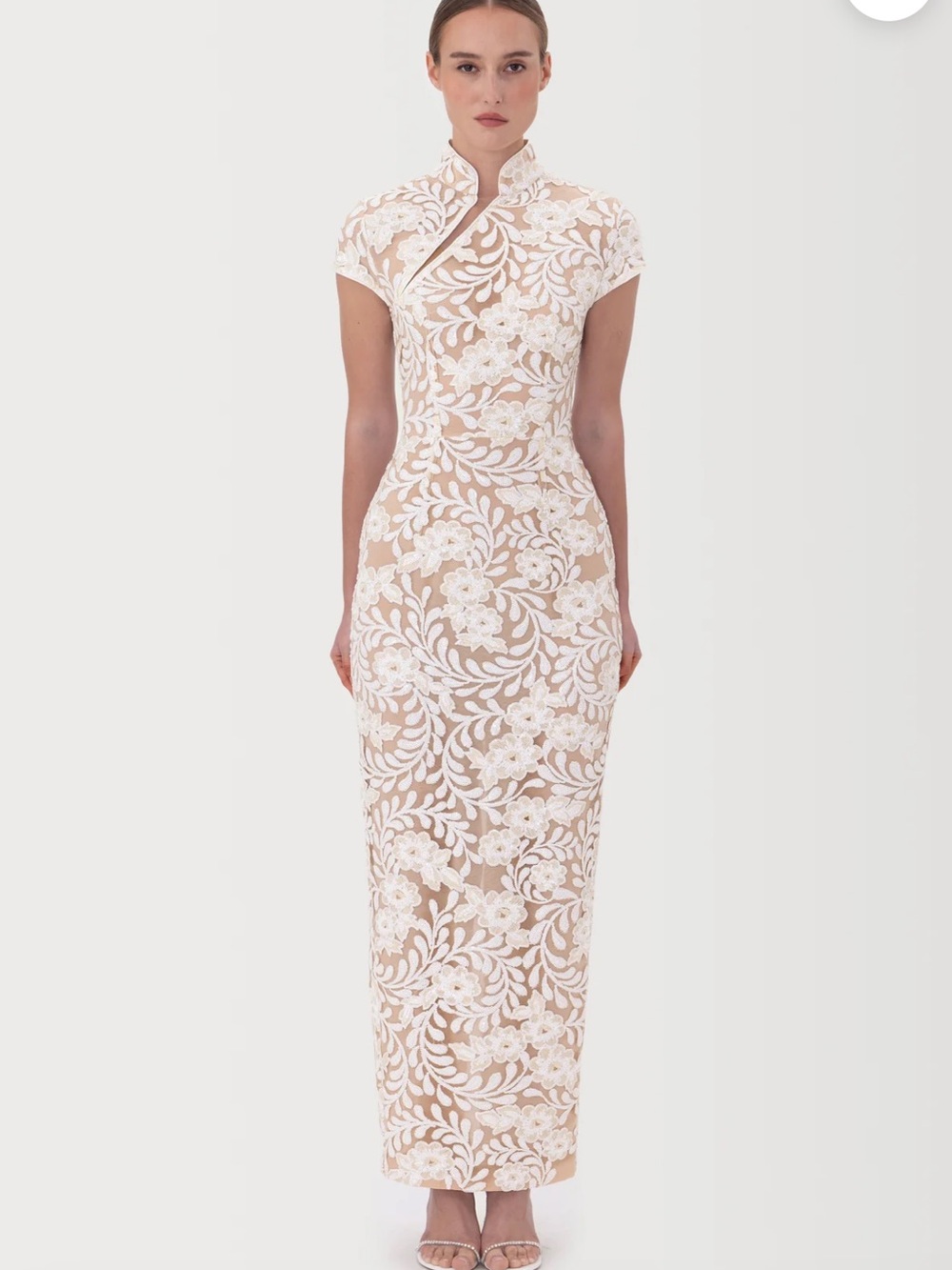 Sau Lee Seraphine Lace Dress